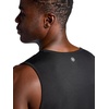 Gaiam Men’s Everyday Basic Tank Top, Standard Fit, Stretch Midweight Jersey Material(Black)