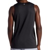 Gaiam Men’s Everyday Basic Tank Top, Standard Fit, Stretch Midweight Jersey Material(Black)