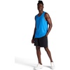 Gaiam Men’s Everyday Basic Tank Top, Standard Fit, Stretch Midweight Jersey Material(Campanula)
