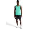 Gaiam Men’s Everyday Basic Tank Top, Standard Fit, Stretch Midweight Jersey Material(Future Teal Heather)