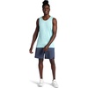 Gaiam Men’s Everyday Basic Tank Top, Standard Fit, Stretch Midweight Jersey Material(Pastel Turq)