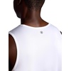 Gaiam Men’s Everyday Basic Tank Top, Standard Fit, Stretch Midweight Jersey Material(Stark White)