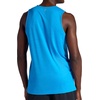 Gaiam Men’s Everyday Basic Tank Top, Standard Fit, Stretch Midweight Jersey Material(Vibrant Blue Heather)