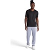 Gaiam Mens Everyday Basic V-Neck Top, Standard Fit, Stretch Midweight Material(Black)