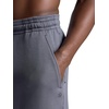 Gaiam Men’s Flow State 7” Short, Relaxed Fit, Stretch Lightweight Material(Cool Grey)