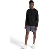 Gaiam Men’s Flow State 7” Short, Relaxed Fit, Stretch Lightweight Material(Cool Grey)
