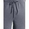 Gaiam Men’s Flow State 7” Short, Relaxed Fit, Stretch Lightweight Material(Cool Grey Heather)