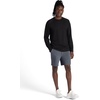Gaiam Men’s Flow State 7” Short, Relaxed Fit, Stretch Lightweight Material(Cool Grey Heather)