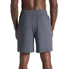 Gaiam Men’s Flow State 7” Short, Relaxed Fit, Stretch Lightweight Material(Cool Grey Heather)