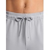 Gaiam Men’s Flow State 7” Short, Relaxed Fit, Stretch Lightweight Material(Sleet)