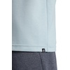 Gaiam Men’s Flow State Long Sleeve Cowl Neck Hoodie, Standard Fit, Stretch Midweight Material(Slate)