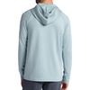 Gaiam Men’s Flow State Long Sleeve Cowl Neck Hoodie, Standard Fit, Stretch Midweight Material(Slate)