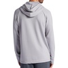 Gaiam Men’s Flow State Long Sleeve Cowl Neck Hoodie, Standard Fit, Stretch Midweight Material(Sleet)