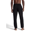 Gaiam Men’s Flow State Pant, Relaxed Fit, 29” Inseam, Stretch Lightweight Material(Black)