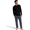 Gaiam Men’s Flow State Pant, Relaxed Fit, 29” Inseam, Stretch Lightweight Material(Cool Grey Heather)
