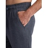 Gaiam Men’s Flow State Pant, Relaxed Fit, 29” Inseam, Stretch Lightweight Material(Cool Grey Heather)
