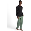 Gaiam Men’s Flow State Pant, Relaxed Fit, 29” Inseam, Stretch Lightweight Material(Duck Green)