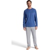 Gaiam Men’s Flow State Pant, Relaxed Fit, 29” Inseam, Stretch Lightweight Material(Sleet)