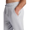 Gaiam Men’s Flow State Pant, Relaxed Fit, 29” Inseam, Stretch Lightweight Material(Sleet)
