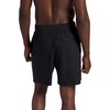 Gaiam Men’s Hatha 2.0 7” Short, Standard Fit, Stretch Lightweight Material, Moisture-Wicking(Black)