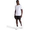 Gaiam Men’s Hatha 2.0 7” Short, Standard Fit, Stretch Lightweight Material, Moisture-Wicking(Black)