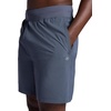 Gaiam Men’s Hatha 2.0 7” Short, Standard Fit, Stretch Lightweight Material, Moisture-Wicking(Cool Grey)