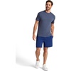 Gaiam Men’s Hatha 2.0 7” Short, Standard Fit, Stretch Lightweight Material, Moisture-Wicking(Medieval Blue)