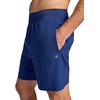 Gaiam Men’s Hatha 2.0 7” Short, Standard Fit, Stretch Lightweight Material, Moisture-Wicking(Medieval Blue)