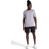 Gaiam Men’s Hatha 7” Short, Standard Fit, Stretch Lightweight Material, Moisture-Wicking(Black)