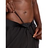 Gaiam Men’s Hatha 7” Short, Standard Fit, Stretch Lightweight Material, Moisture-Wicking(Black)