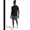 Gaiam Men’s Hatha 7” Short, Standard Fit, Stretch Lightweight Material, Moisture-Wicking(Cool Grey)
