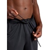 Gaiam Men’s Hero 7” Short, Standard Fit, Stretch Midweight Terry Material(Black)