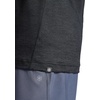 Gaiam Men’s Long Sleeve Crewneck Top, Standard Fit, Stretch Midweight Material(Black Heather – Intent)