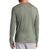 Gaiam Men’s Long Sleeve Crewneck Top, Standard Fit, Stretch Midweight Material(Sea Spray – Bliss Balance)