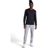 Gaiam Men’s Long Sleeve Henley Shirt, Standard Fit, Stretch Midweight Material(Black – Commuter)