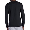 Gaiam Men’s Long Sleeve Henley Shirt, Standard Fit, Stretch Midweight Material(Black – Commuter)