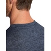 Gaiam Men’s Long Sleeve Henley Shirt, Standard Fit, Stretch Midweight Material(Cool Grey Heather – Bliss Balance)