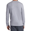 Gaiam Men’s Long Sleeve Henley Shirt, Standard Fit, Stretch Midweight Material(Sleet Heather – Bliss Balance)