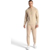Gaiam Men’s Lotus Oblong Hoodie, Relaxed Fit, Stretch Heavyweight Terry Material(Humus)