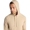 Gaiam Men’s Lotus Oblong Hoodie, Relaxed Fit, Stretch Heavyweight Terry Material(Humus)