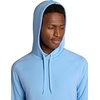 Gaiam Men’s Lotus Oblong Hoodie, Relaxed Fit, Stretch Heavyweight Terry Material(Placid Blue)