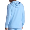 Gaiam Men’s Lotus Oblong Hoodie, Relaxed Fit, Stretch Heavyweight Terry Material(Placid Blue)