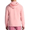 Gaiam Men’s Lotus Oblong Hoodie, Relaxed Fit, Stretch Heavyweight Terry Material(Quartz Pink)
