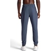 Gaiam Men’s Lotus Oblong Pant, Standard Fit, 31” Inseam, Stretch Heavyweight Terry Material(Cool Grey)