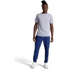 Gaiam Men’s Lotus Oblong Pant, Standard Fit, 31” Inseam, Stretch Heavyweight Terry Material(Medieval Blue)