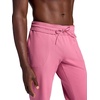 Gaiam Men’s Lotus Oblong Pant, Standard Fit, 31” Inseam, Stretch Heavyweight Terry Material(Mesa Rose)