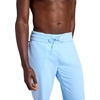 Gaiam Men’s Lotus Oblong Pant, Standard Fit, 31” Inseam, Stretch Heavyweight Terry Material(Placid Blue)