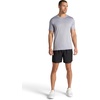 Gaiam Men’s Lunge 5” Short, Standard Fit, Stretch Lightweight Material, Moisture-Wicking(Black)