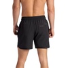 Gaiam Men’s Lunge 5” Short, Standard Fit, Stretch Lightweight Material, Moisture-Wicking(Black)