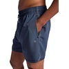 Gaiam Men’s Lunge 5” Short, Standard Fit, Stretch Lightweight Material, Moisture-Wicking(Cool Grey)